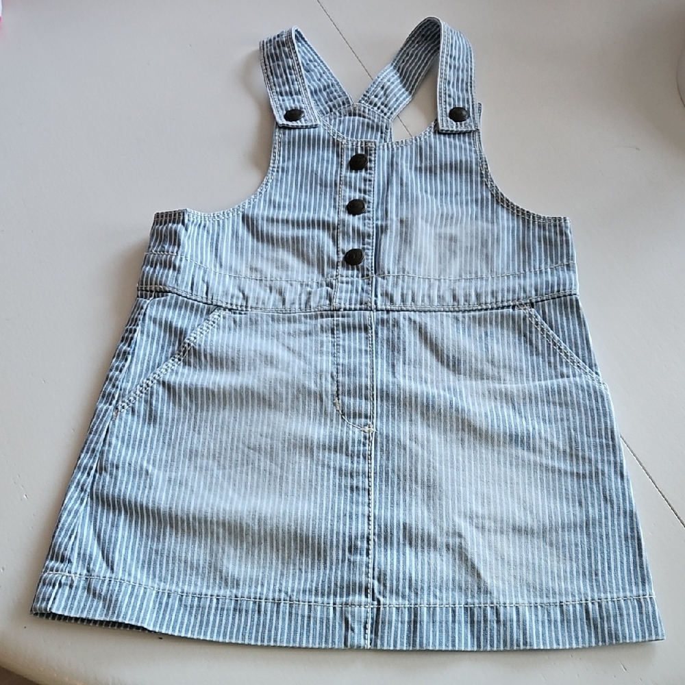 GAP Blue Denim Overalls Classic Bib Design